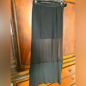 Vintage Moschino Cheap and Chic Black Skirt